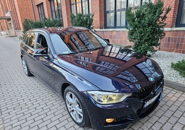 BMW Seria 3 cena 32000 przebieg: 340000, rok produkcji 2013 z Wrocław małe 106